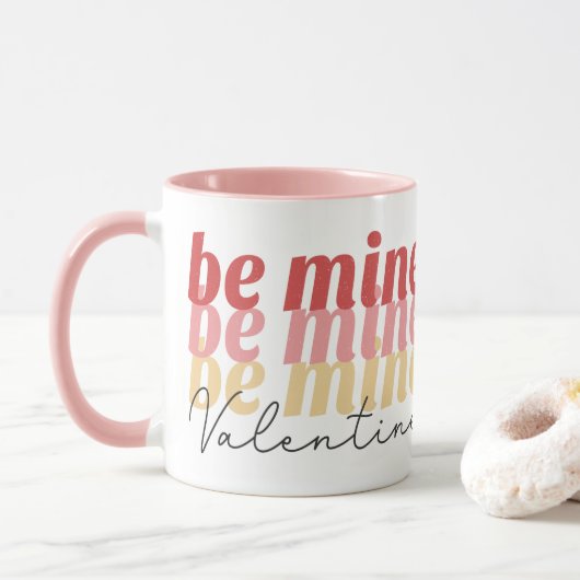 Wees mijn Valentijn Mok (Met donut)