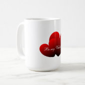 Wees mijn Valentijn Mok (Voorkant links)