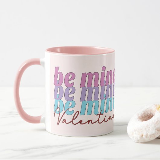 Wees mijn Valentijn Mok (Met donut)