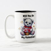 Wees mijn Valentijn Mok (Links)