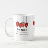Wees Mijn Valentijn Mok (Links)