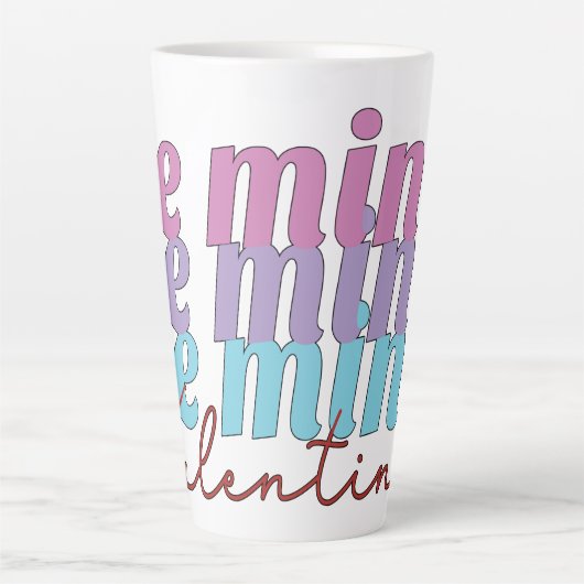 Wees mijn Valentijn Mok (Voorkant)