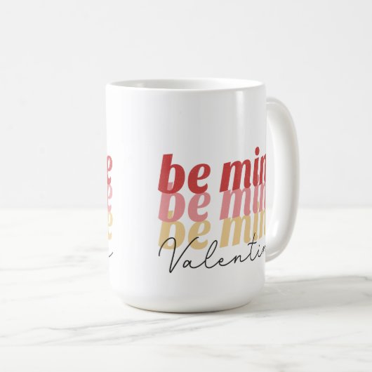 Wees mijn Valentijn Mok (Voorkant rechts)