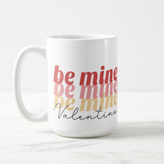 Wees mijn Valentijn Mok (Links)