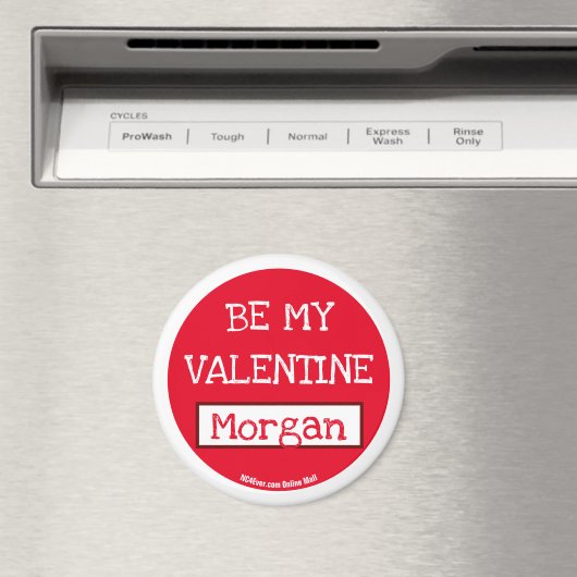 Wees mijn Valentijn Morgan magnet (Insitu (Vaatwasser))