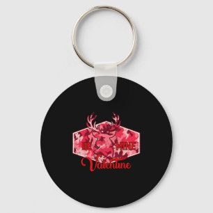 Wees mijn Valentijn Nk Camo Herten Jagen Valent Sleutelhanger