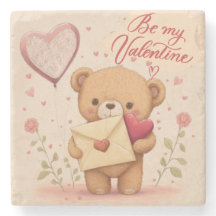 Wees mijn Valentijn Onderzetter