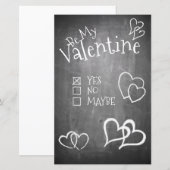 Wees mijn Valentijn op een krijgsraad (Voorkant / Achterkant)