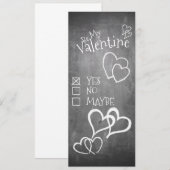 Wees mijn Valentijn op een krijgsraad (Voorkant / Achterkant)