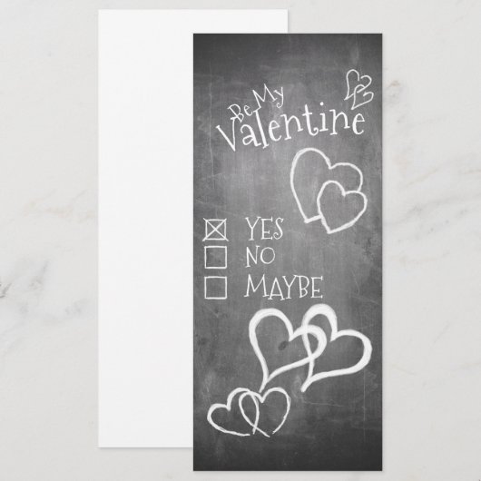 Wees mijn Valentijn op een krijgsraad (Voorkant / Achterkant)