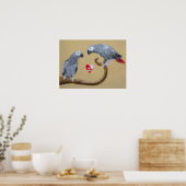 Wees mijn Valentijn! Poster (Keuken)