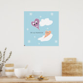 Wees mijn Valentijn Poster (Keuken)