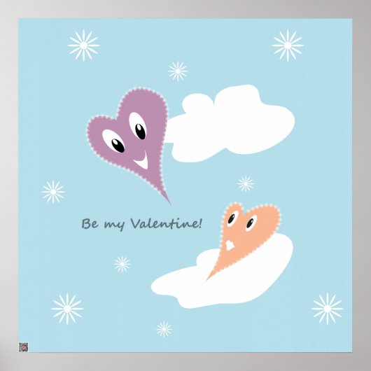 Wees mijn Valentijn Poster (Voorkant)