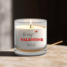 Wees mijn Valentijn Red Script Love Heart