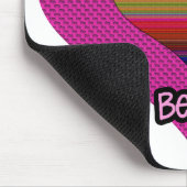 Wees mijn Valentijn regenbooghart Muismat (Hoek)