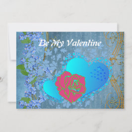 Wees mijn Valentijn Romantic Roos Sweeping Heart K