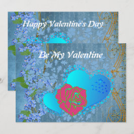 Wees mijn Valentijn Romantic Roos Sweeping Heart K