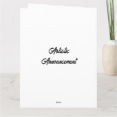 Wees mijn Valentijn Rood & Geel tulp ontwerp Kaart (Achterkant)