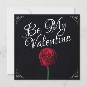 Wees mijn Valentijn - Rood roodrood donker