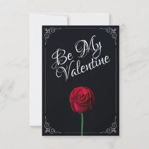 Wees mijn Valentijn - Rood roodrood donker