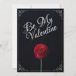 Wees mijn Valentijn - Rood roodrood donker