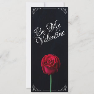 Wees mijn Valentijn - Rood roodrood donker