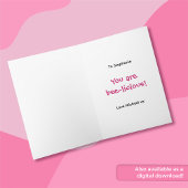 Wees mijn Valentijn Schattigee Bumble Bee Cartoon Kaart