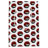 Wees mijn Valentijn Schattigee rode lieveheersbees Medium Cadeauzakje (Voorkant)