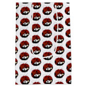 Wees mijn Valentijn Schattigee rode lieveheersbees Medium Cadeauzakje (Achterkant)