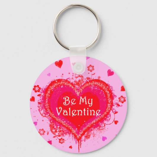 Wees mijn Valentijn Sleutelhanger (Voorkant)