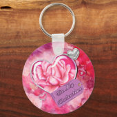 Wees mijn Valentijn Sleutelhanger (Voorkant)