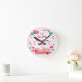 Wees mijn Valentijn, speciale wandklok (Huis)