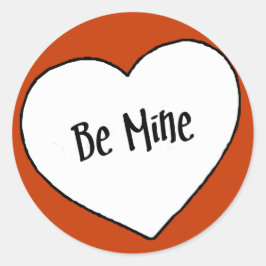 Wees mijn Valentijn Sticker