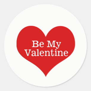 Wees mijn Valentijn Sticker