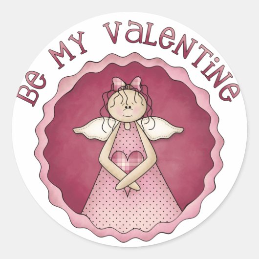 Wees mijn Valentijn Stickers (Voorkant)