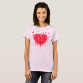 Wees mijn Valentijn T-shirt (Voorkant volledig)