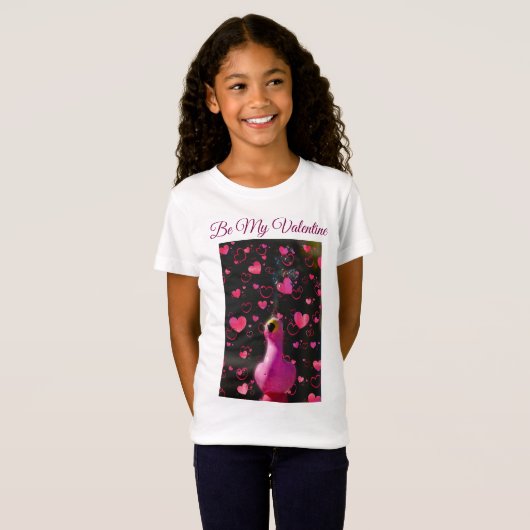 Wees mijn Valentijn T-shirt (Voorkant volledig)