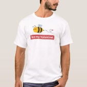Wees mijn Valentijn T-shirt (Voorkant)