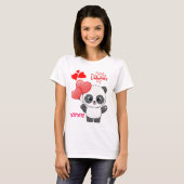 Wees mijn Valentijn Teddy T-shirt (Voorkant volledig)
