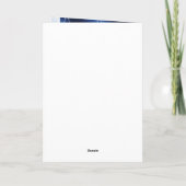 Wees mijn Valentijn tijger Feestdagen Kaart (Achterkant)