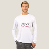 WEES MIJN VALENTIJN Tri-Blend SHIRT (Voorkant)