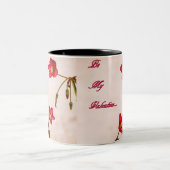 Wees mijn Valentijn Tweekleurige Koffiemok (Center)