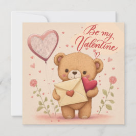 Wees mijn Valentijn Uitnodiging