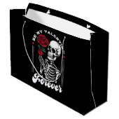 Wees mijn Valentijn voor altijd Groot Cadeauzakje (Achterkant Gekanteld)