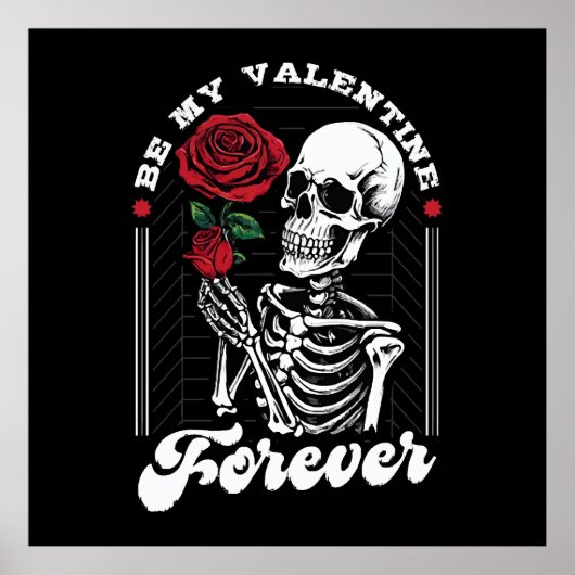 Wees mijn Valentijn voor altijd Poster (Voorkant)