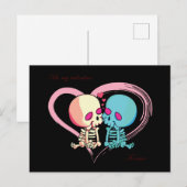 Wees mijn Valentijn voor eeuwig voor Valentijnsdag Briefkaart (Voorkant / Achterkant)