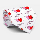 Wees mijn Valentijn voor mannen! Stropdas (Opgerold)
