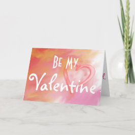 Wees mijn Valentijn Wenskaart Feestdagen Kaart
