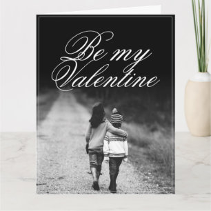 Wees mijn Valentijn - zij aan zij Kaart