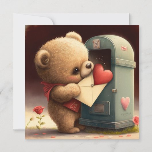 Wees mijn valentijnkaart op maat kaart (Voorkant)